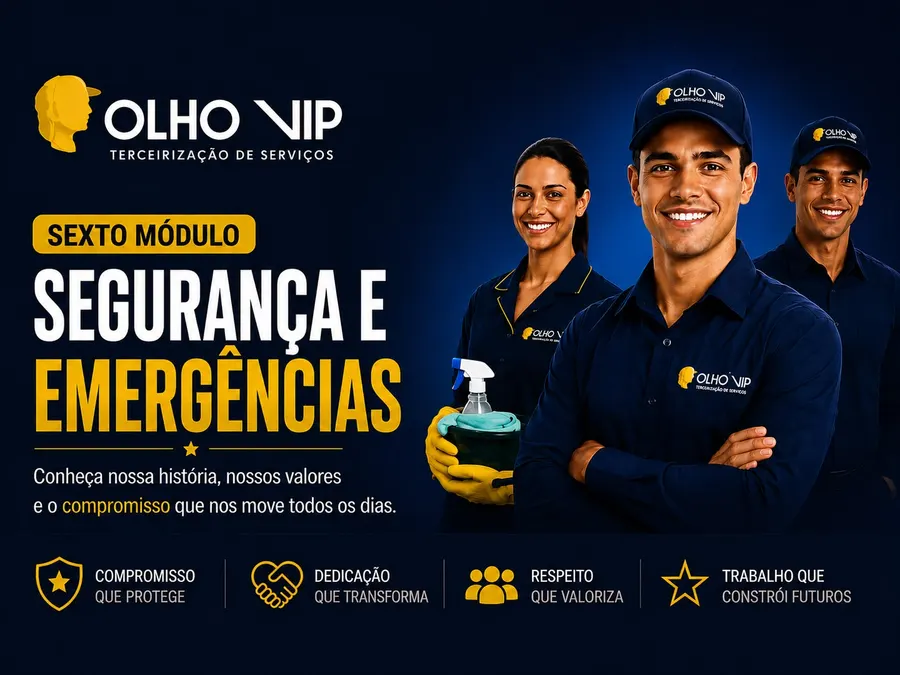 Módulo de treinamento Segurança e Emergências